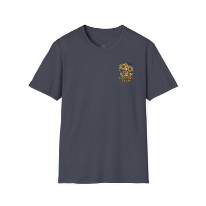 Coastal Flow Colored Skull T-Shirt