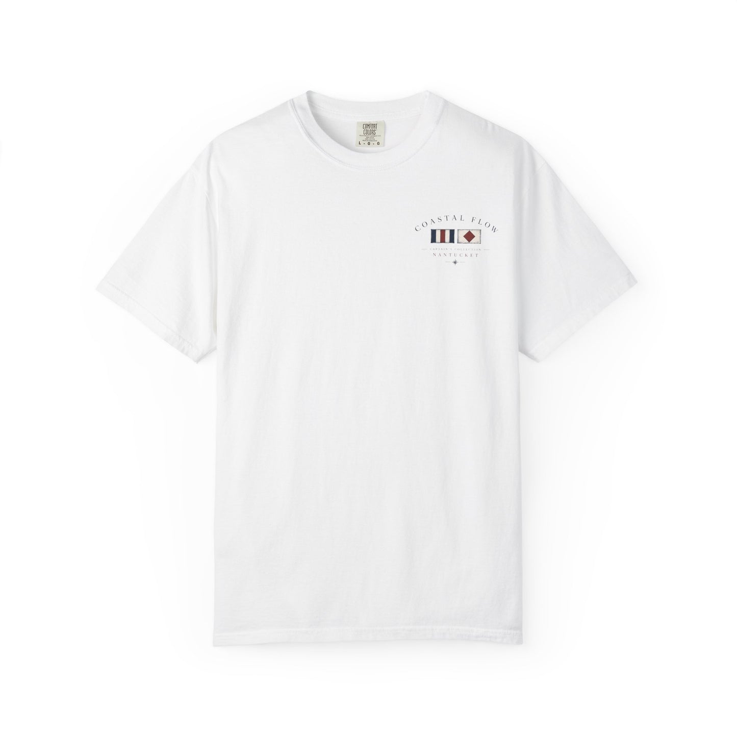 Coastal Flow Sailboat Graphic T-Shirt