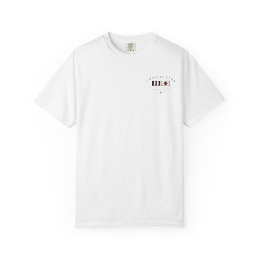 Coastal Flow Sailboat Graphic T-Shirt