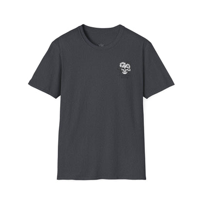 Coastal Flow Black Skull T-Shirt