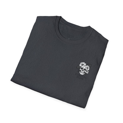 Coastal Flow Black Skull T-Shirt