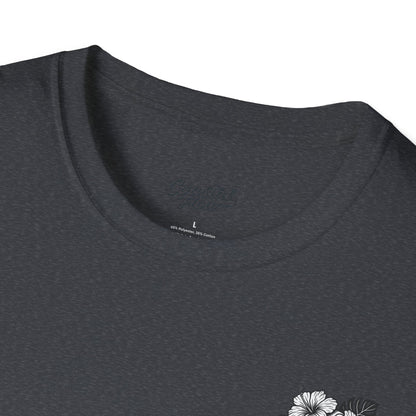 Coastal Flow Black Skull T-Shirt