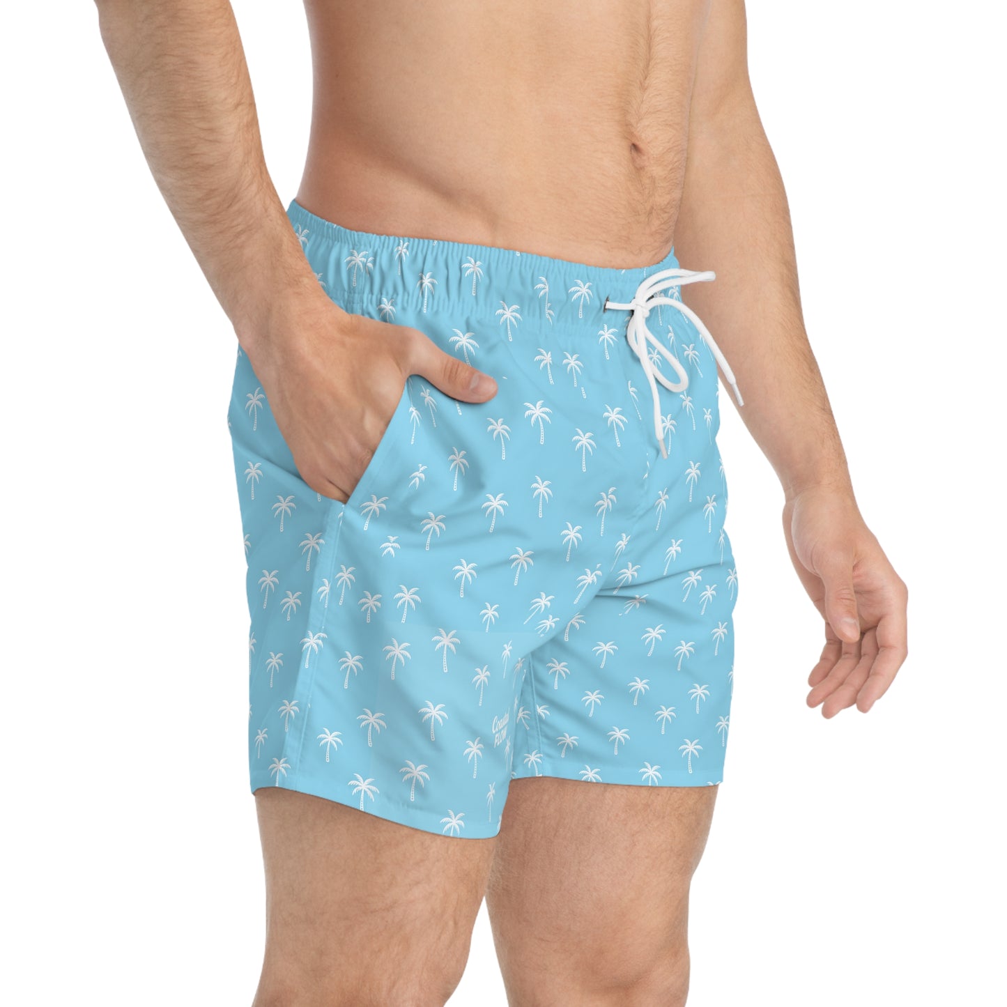 Coastal Flow Palm Tree Bathing Suit