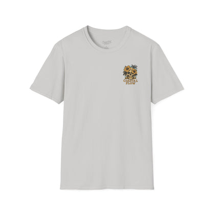 Coastal Flow Colored Skull T-Shirt