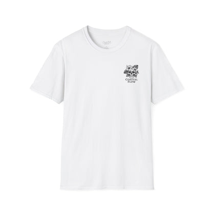 Coastal Flow Black Skull T-Shirt