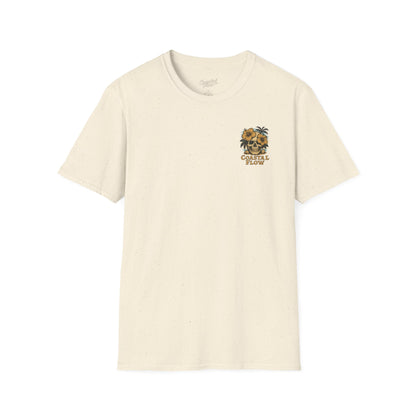 Coastal Flow Colored Skull T-Shirt