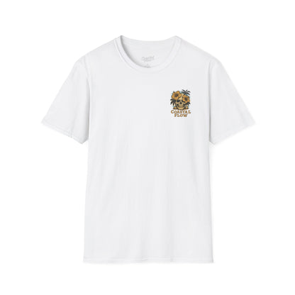 Coastal Flow Colored Skull T-Shirt